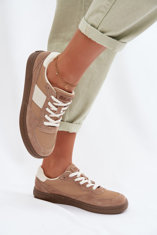 Sneakers Stilvollllschuhe Feminin Big Star TT274177 elfenbeinfarbe