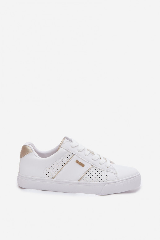 Sneakers model schoenen Dames met elementen van opengeInerkt Big Star TT274291 Initte kleur