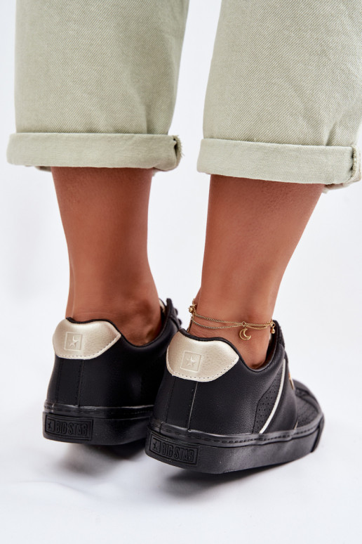 Sneakers model schoenen Dames met elementen van opengeInerkt Big Star TT274290 zInart