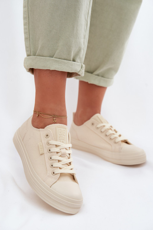 Vrijetijdsschoenen Big Star TT274818 beige