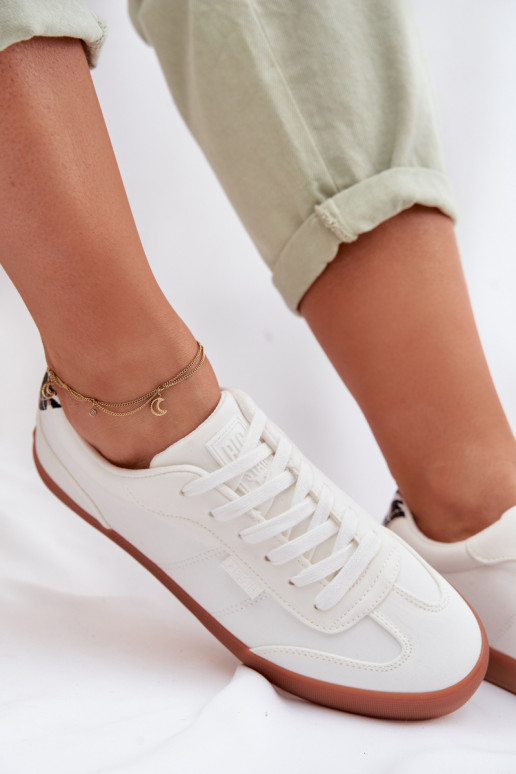 Chaussures modèle baskets Féminin  Big Star TT274357 couleur blanche