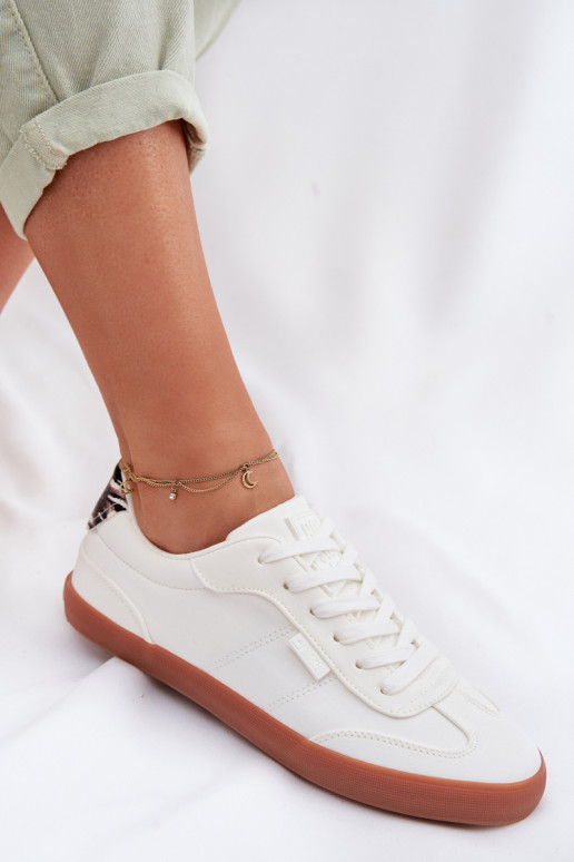 Chaussures modèle baskets Féminin  Big Star TT274357 couleur blanche