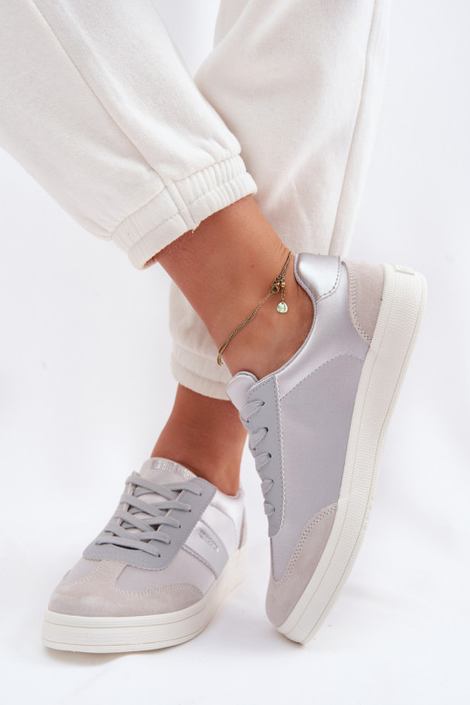 Sneakers Stilvollllschuhe Feminin Big Star TT274156 graue Farbe