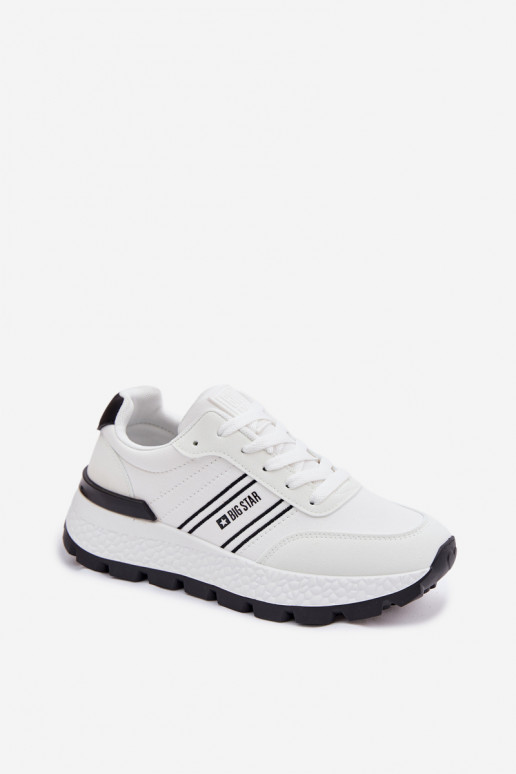 Sneakers model schoenen Dames met platform Big Star TT274882 Hi-Poly System Initte kleur