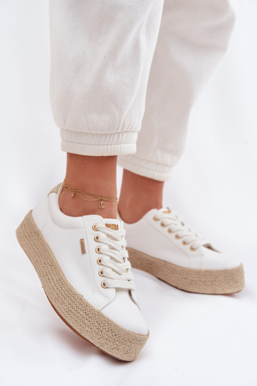 vrijetijdsschoenen Espadrilles met platform Big Star TT274349 Initte kleur