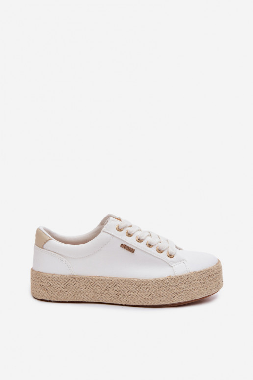 vrijetijdsschoenen Espadrilles met platform Big Star TT274349 Initte kleur