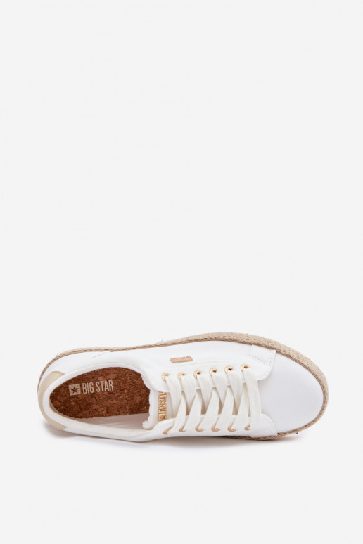 vrijetijdsschoenen Espadrilles met platform Big Star TT274349 Initte kleur