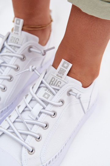 Chaussures de loisirs Big Star TT274388 couleur blanche 2