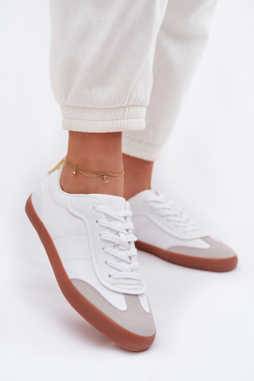 Dames sportieve schoenen Big Star TT274421 witte kleur 2