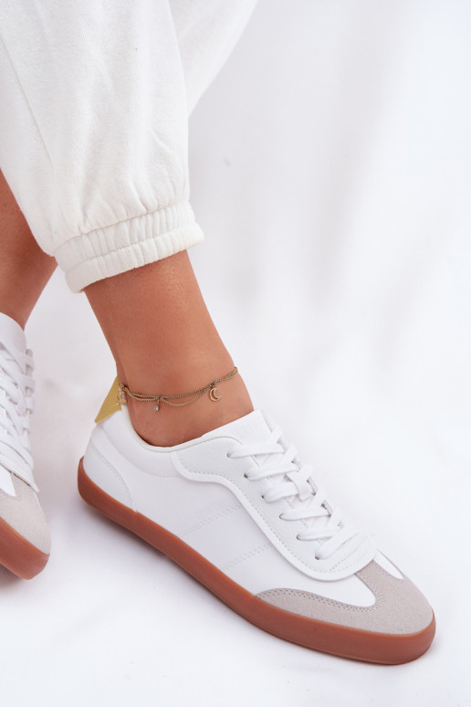 Sneakers Stilvollllschuhe Feminin Big Star TT274421 Zueiße Farbe