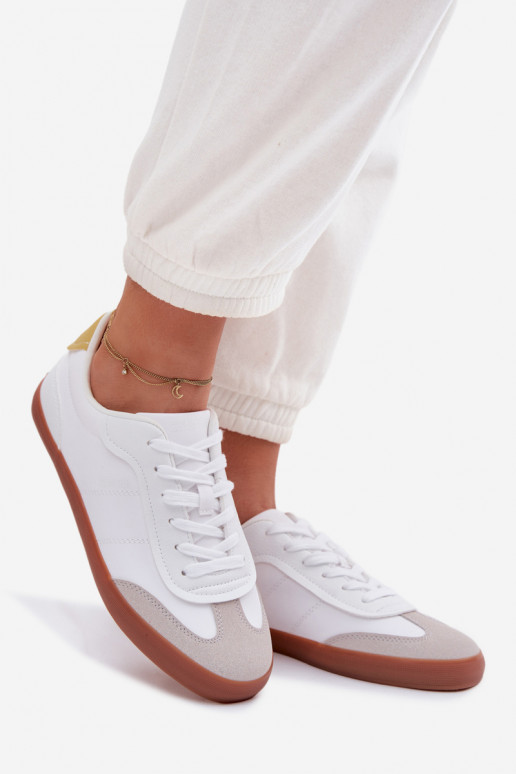 Chaussures modèle baskets Féminin Big Star TT274421 couleur blanche