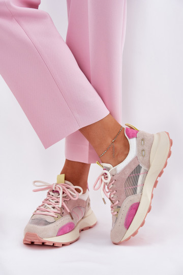 Baskets en daim pour femmes Vinceza 66725 de différentes couleurs 2