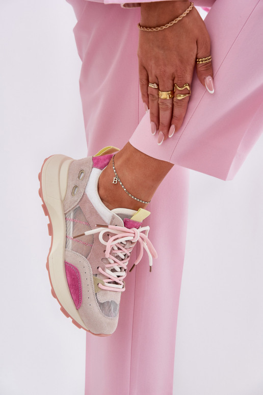 en daim baskets Chaussures modèle baskets Féminin Vinceza 66725 Couleurs différentes