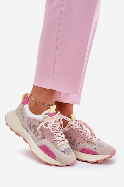 aus INildleder Turnschuhe Sneakers Stilvollllschuhe Feminin Vinceza 66725 Verschiedene Farben