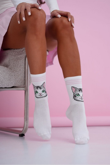 Chaussettes Féminin Chatsrosemi Paskami