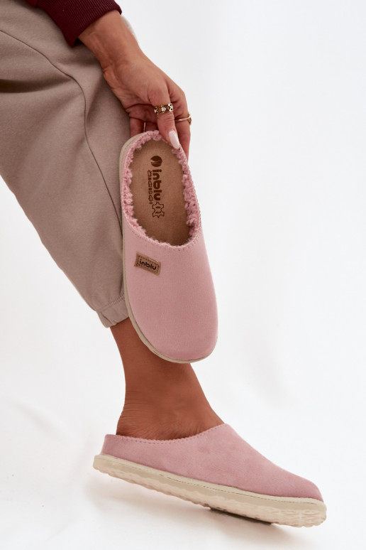 Chaussons Féminin chaussures fait maison Inblu CS000045 couleur rose