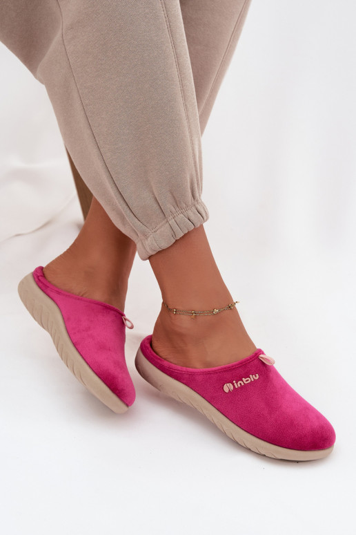 Schuhe hausgemacht Hausschuhe Feminin Inblu ET000037 pinke Farbe