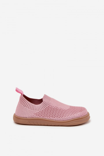 Pantoufles à enfiler Barefoot Puéril Milami couleur rose Il fautriselle 2
