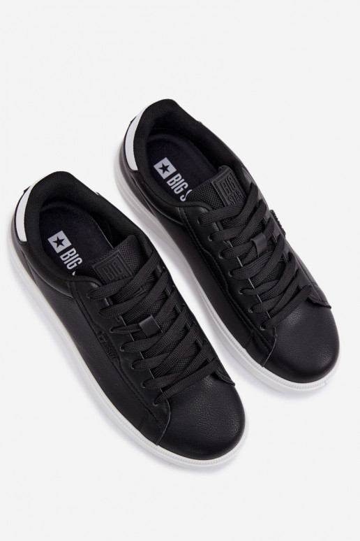 Sneakers Stilvollllschuhe für Männer Big Star TT174332 schZuarze Farbe