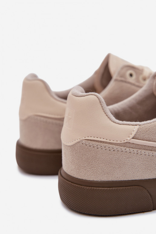 Sneakers model schoenen voor mannen Big Star TT174094 beige