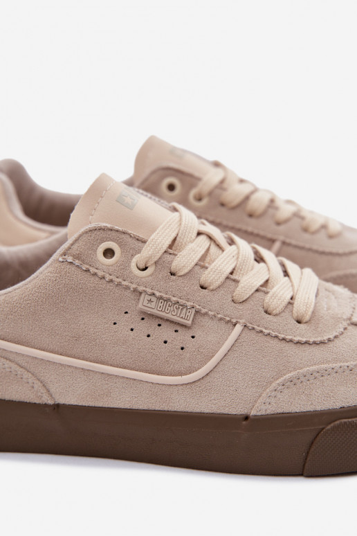 Sneakers model schoenen voor mannen Big Star TT174094 beige