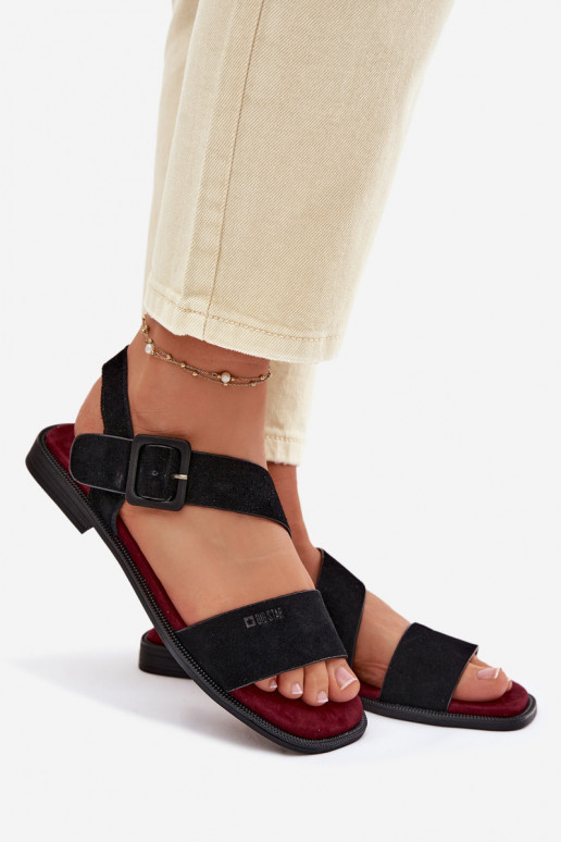 Dames sandalen van suède Big Star TT274490 zInart