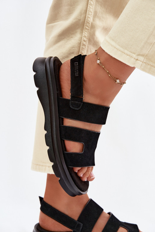 Dames sandalen van suède Big Star TT274484 zInart