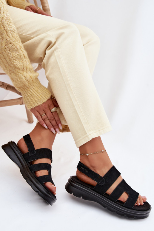 Dames sandalen van suède Big Star TT274484 zInart