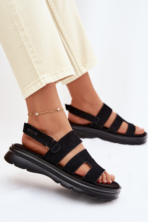 Dames sandalen van suède Big Star TT274484 zInart