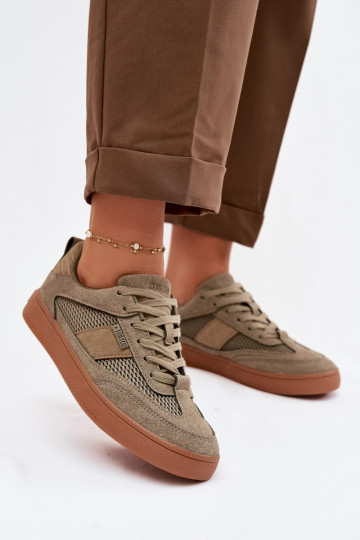 Baskets pour femmes Big Star TT274761 couleur kaki 2