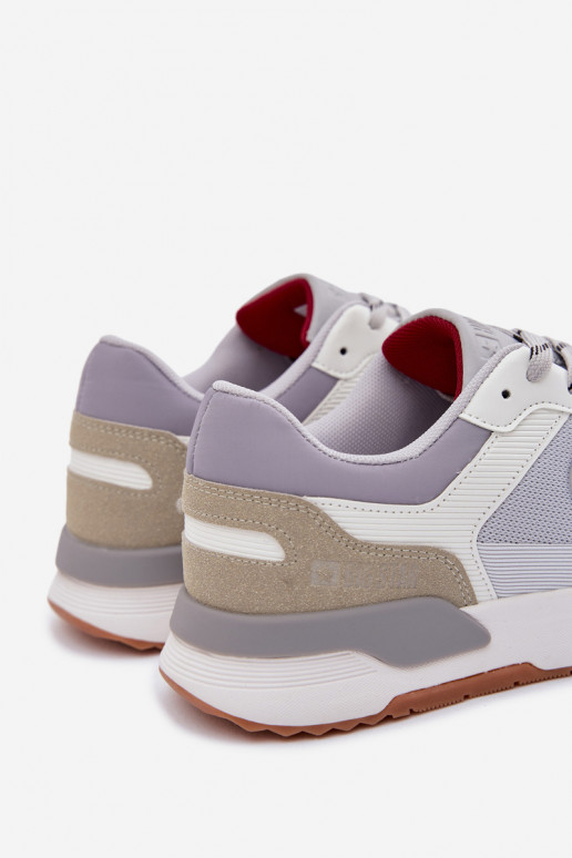 Sneakers model schoenen voor mannen met platform Big Star TT174032 INit-blauIn