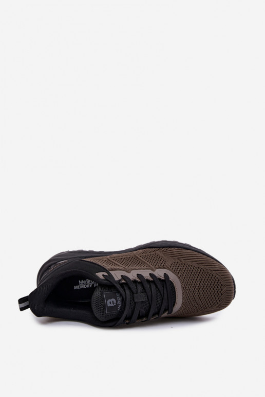 baskets pour hommes vert-couleur noire Remel