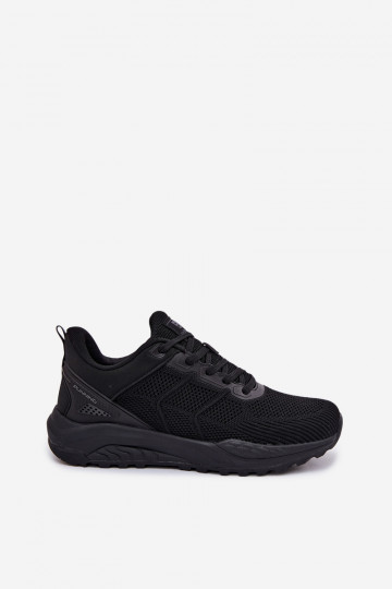 Baskets de sport pour hommes couleur noire Remel 2