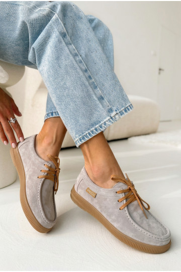 schoenenOpturalnego van suèdeu Vinceza 95391 beige 2