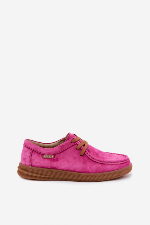 schoenenOpturalnego van suèdeu Vinceza 95391 roze