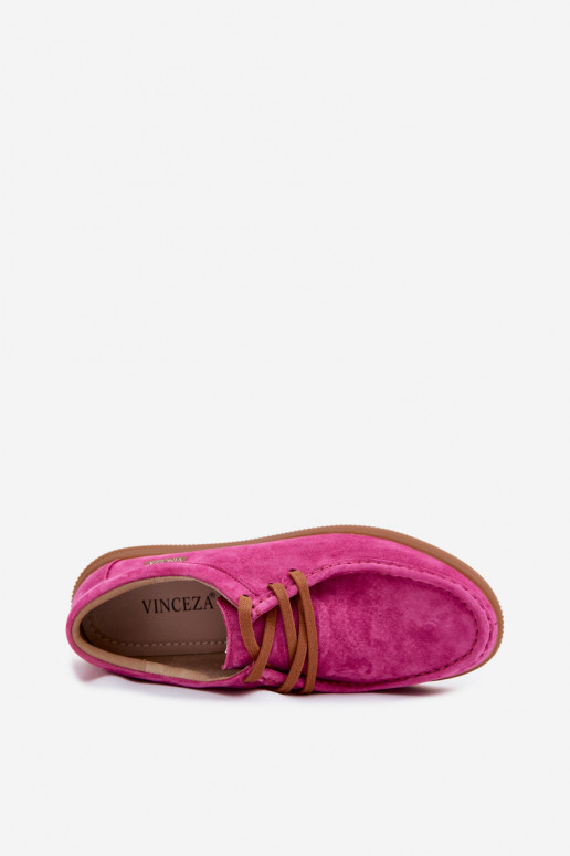 schoenenOpturalnego van suèdeu Vinceza 95391 roze