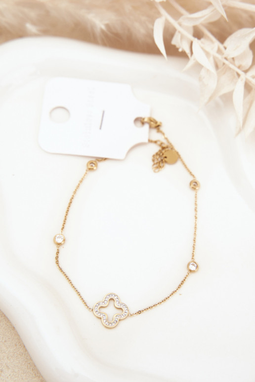 Been armbandKoniczynką gouden kleur