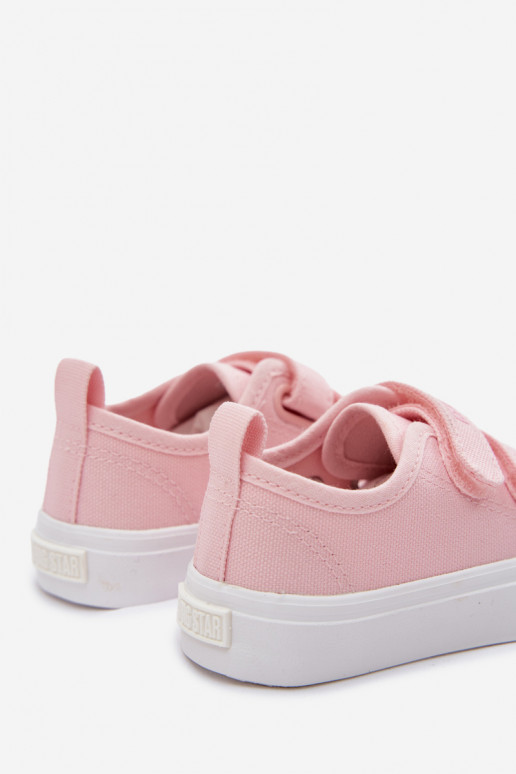 chaussures décontractées Puéril Big Star TT374161 couleur rose