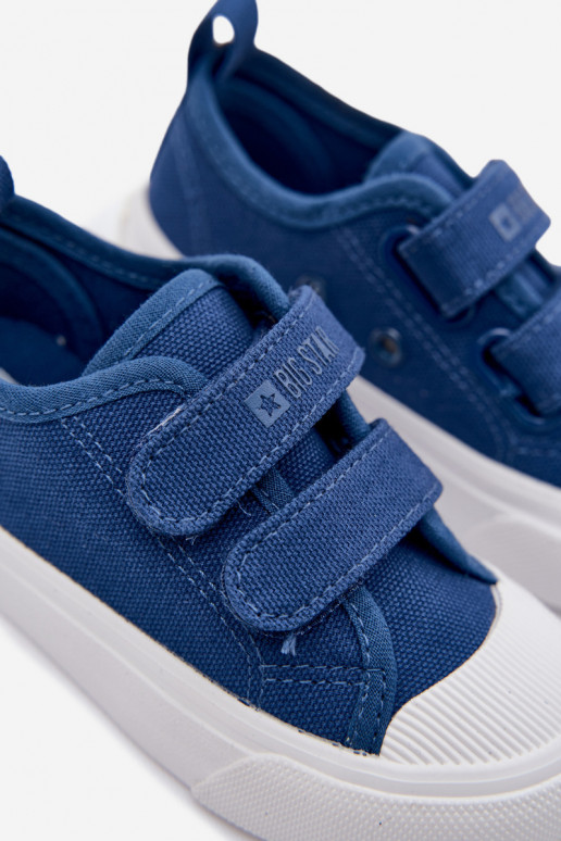 chaussures décontractées Puéril Big Star TT374159 bleu foncé