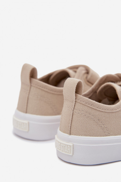 lässige Schuhe Kindisch Big Star TT374162 Beige