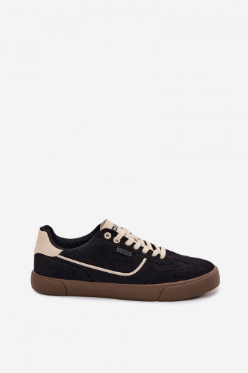Heren sneakers Big Star TT174090 in zwart 2
