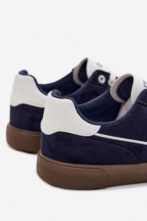 Sneakers model schoenen voor mannen Big Star TT174091 donkerblauIn