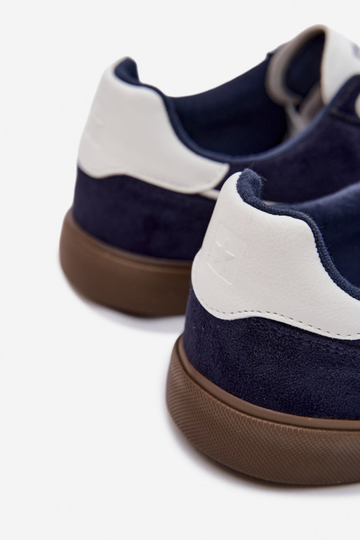 Sneakers Stilvollllschuhe für Männer Big Star TT174091 Dunkelblau