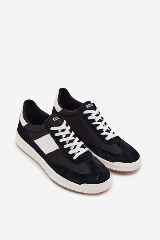 Sneakers Stilvollllschuhe für Männer Big Star TT174043 schZuarze Farbe