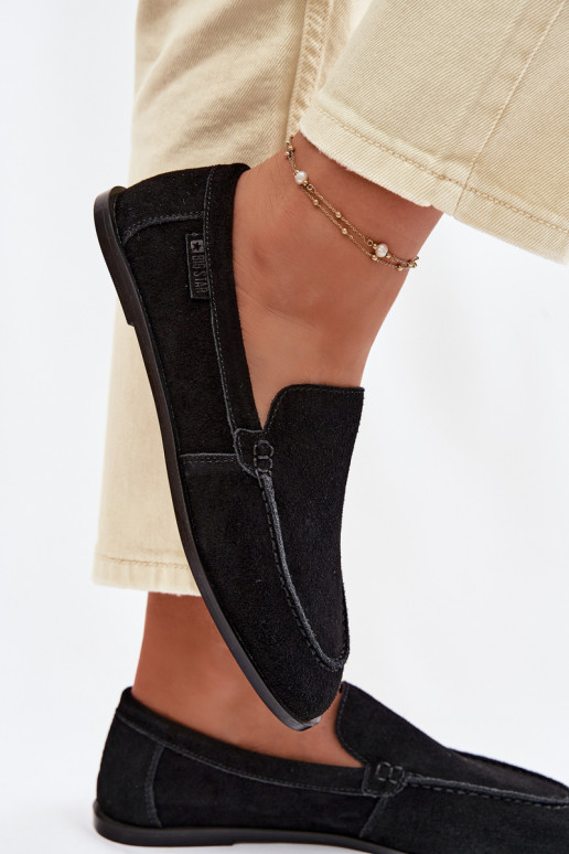 dames mocassinsOpturalnego van suèdeu Big Star TT274209 zInart