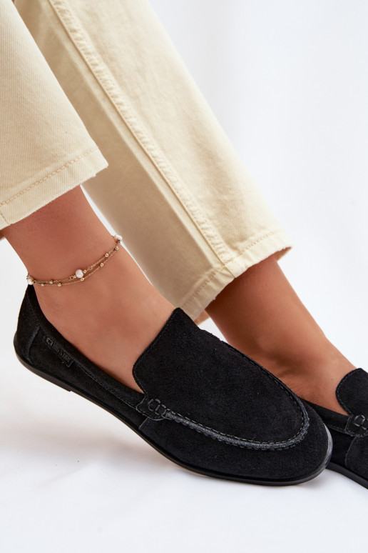 dames mocassinsOpturalnego van suèdeu Big Star TT274209 zInart