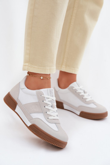 Sneakers Stilvollllschuhe Feminin Big Star TT274910 Zueiße Farbe 2