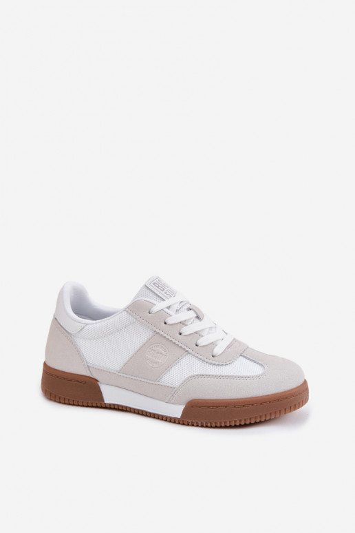 Chaussures modèle baskets Féminin Big Star TT274910 couleur blanche