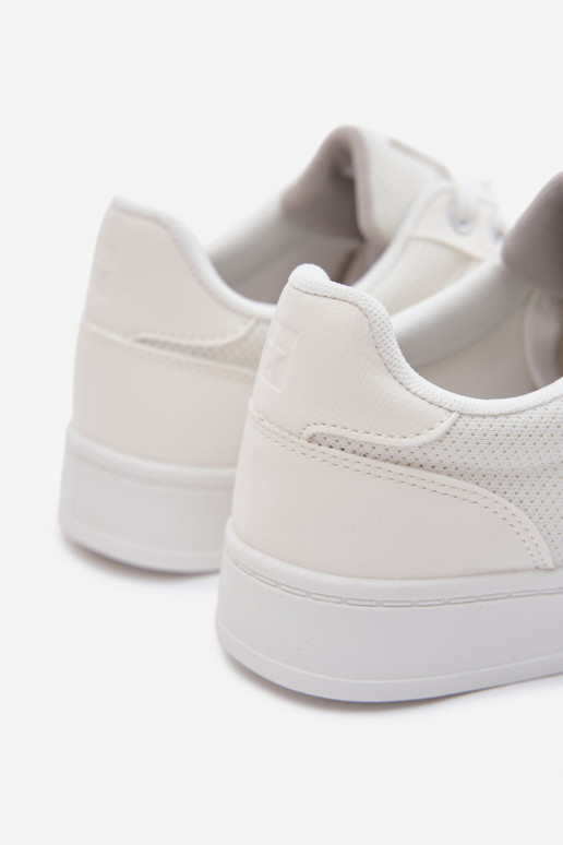 Chaussures modèle baskets pour hommes Big Star TT174308 couleur blanche