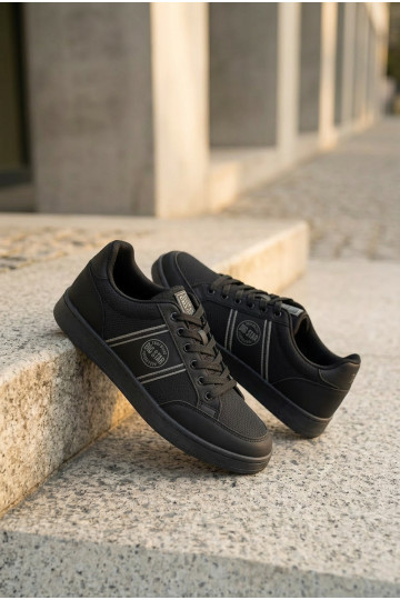 Chaussures modèle baskets pour hommes Big Star TT174310 couleur noire